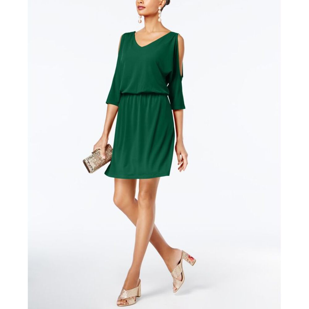 INC International Concepts Cold Shoulder Dress